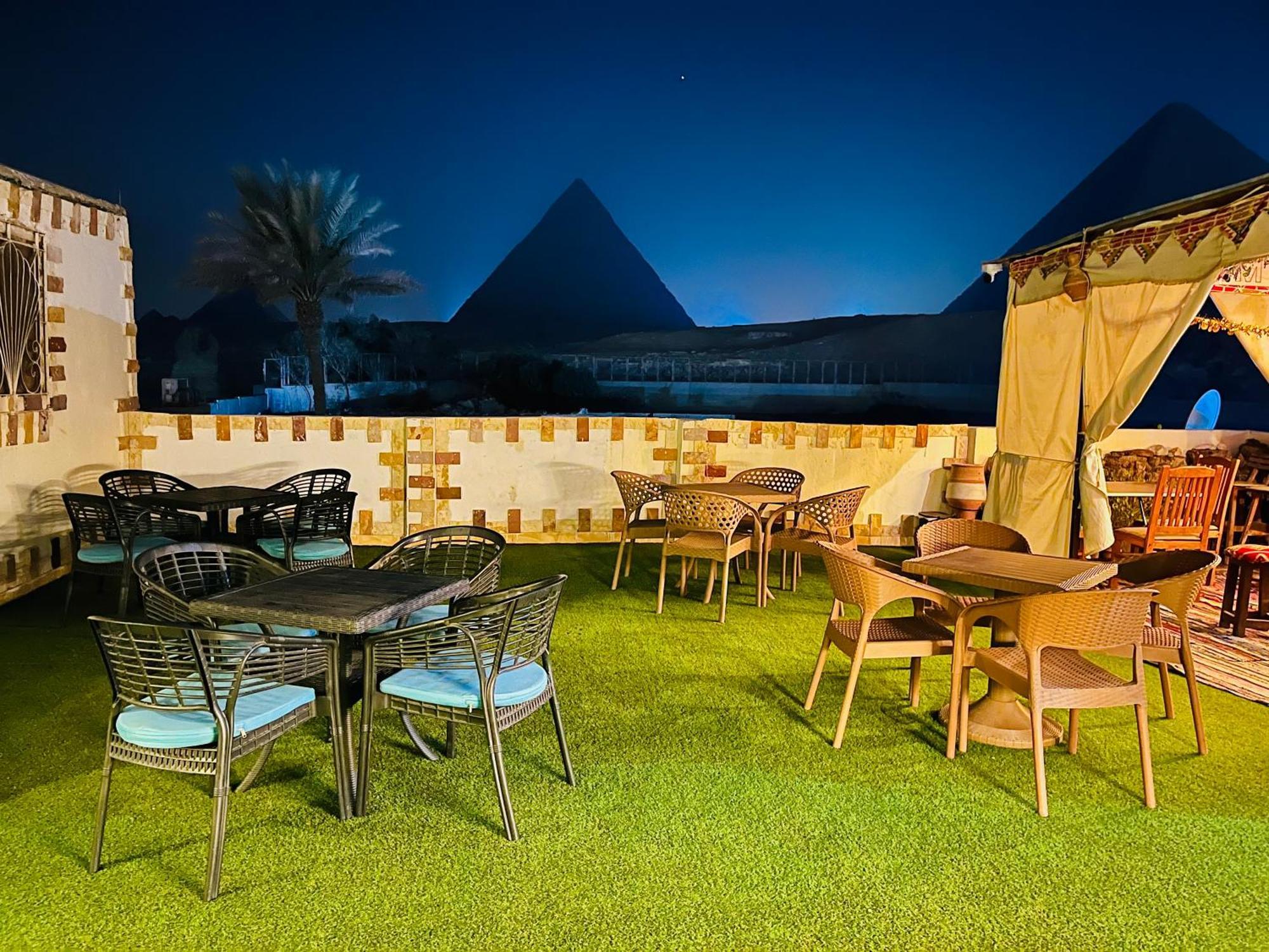 Kemet Pyramids Room View Cairo Exterior foto
