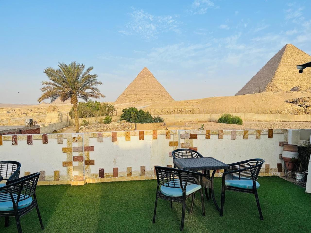 Kemet Pyramids Room View Cairo Exterior foto