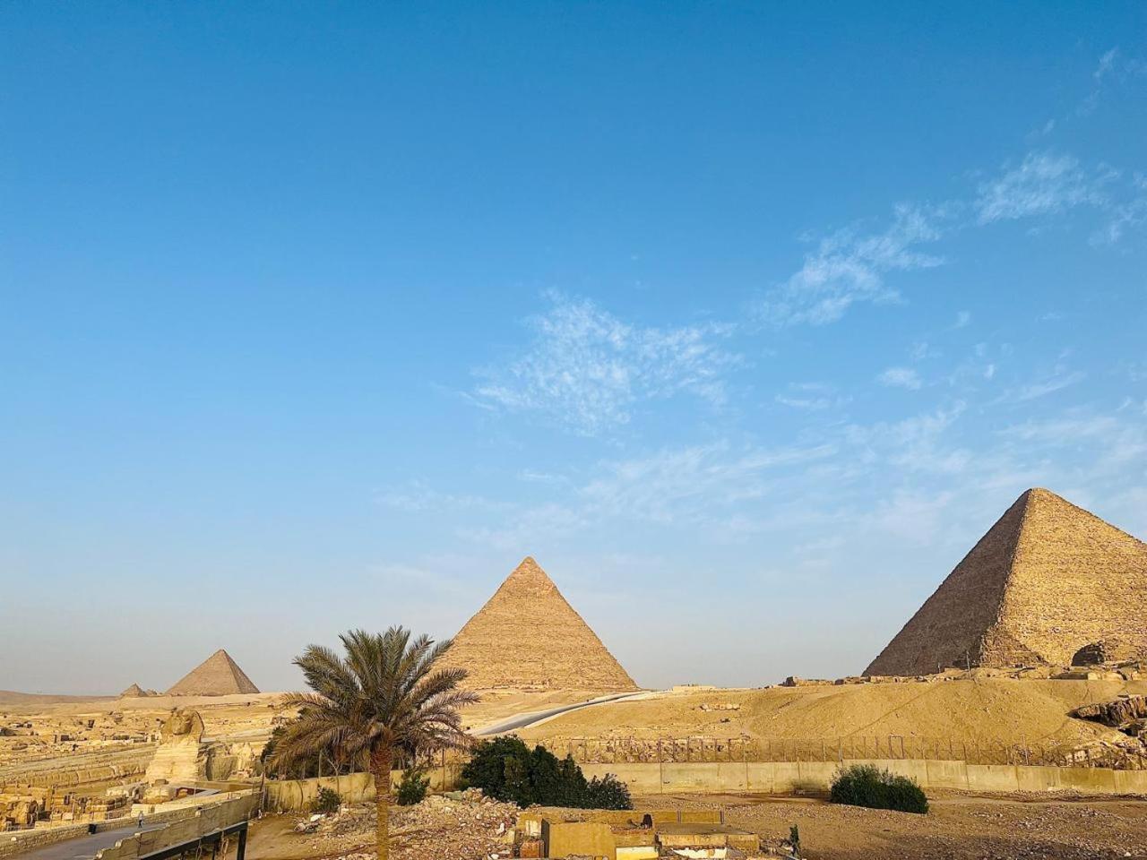 Kemet Pyramids Room View Cairo Exterior foto