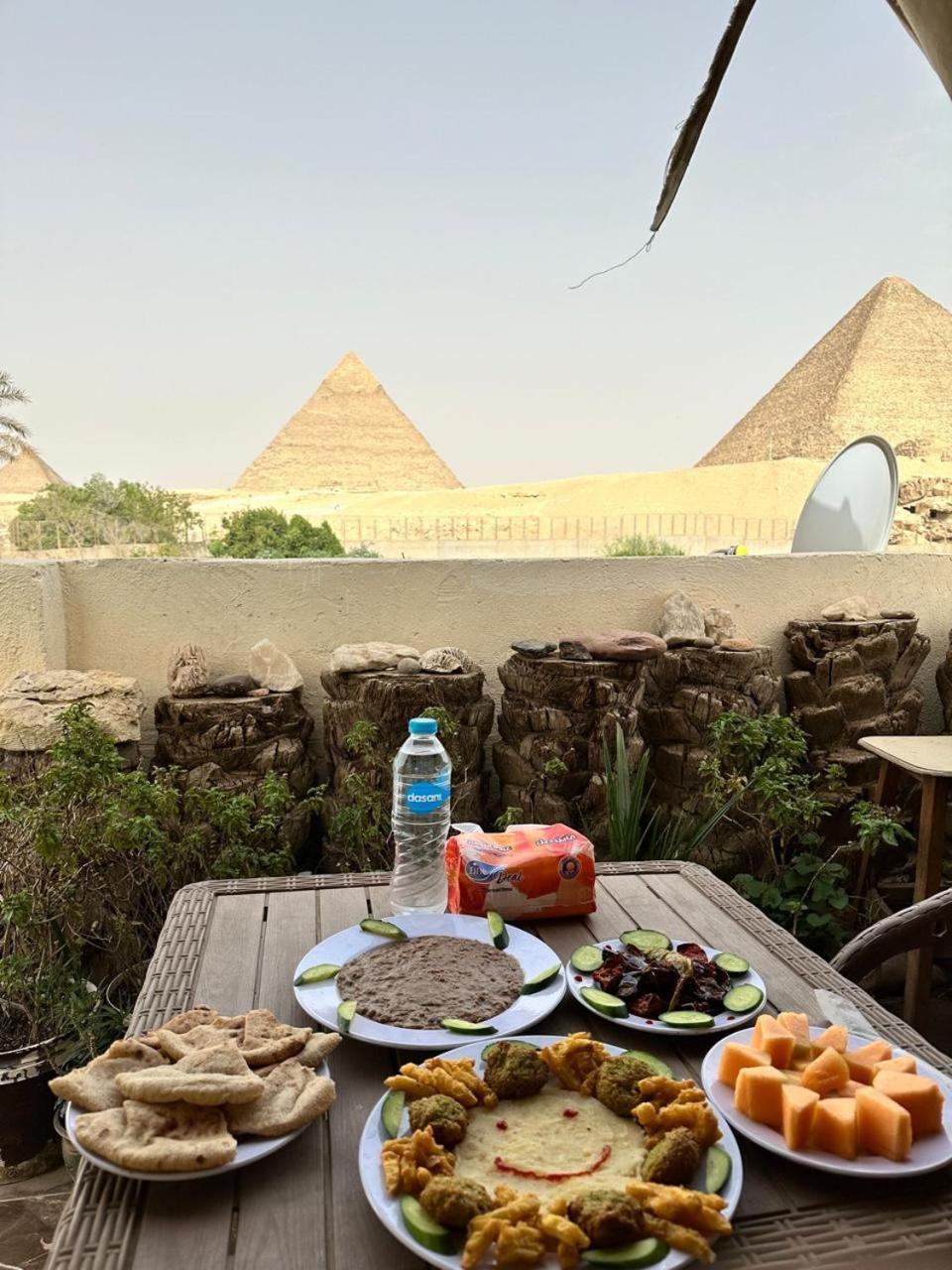 Kemet Pyramids Room View Cairo Exterior foto