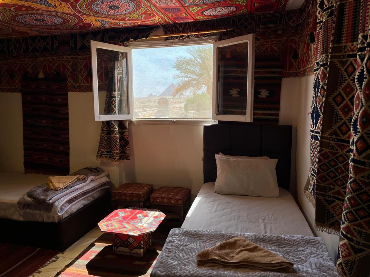 Kemet Pyramids Room View Cairo Exterior foto