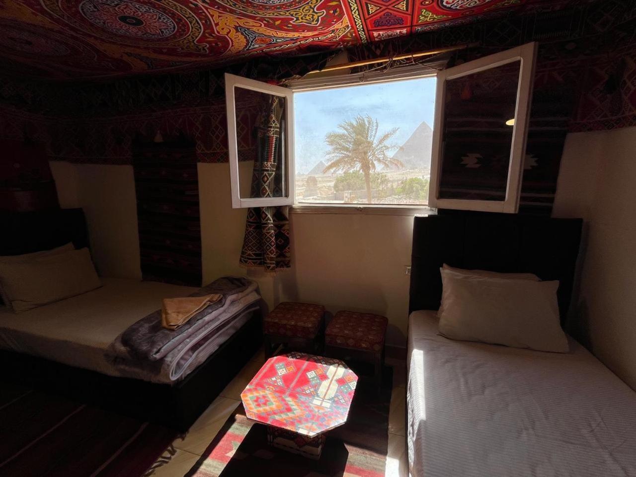 Kemet Pyramids Room View Cairo Exterior foto