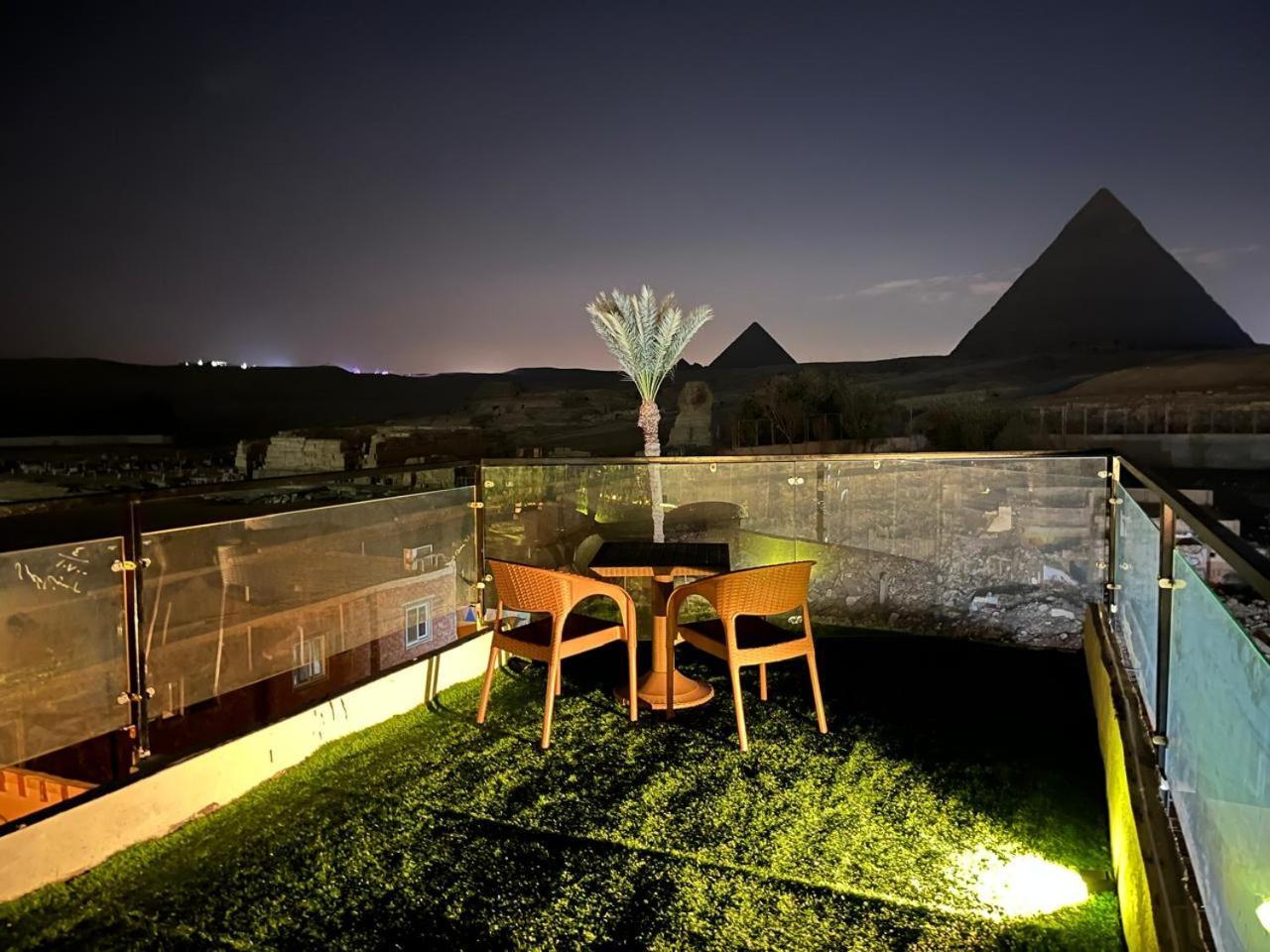 Kemet Pyramids Room View Cairo Exterior foto