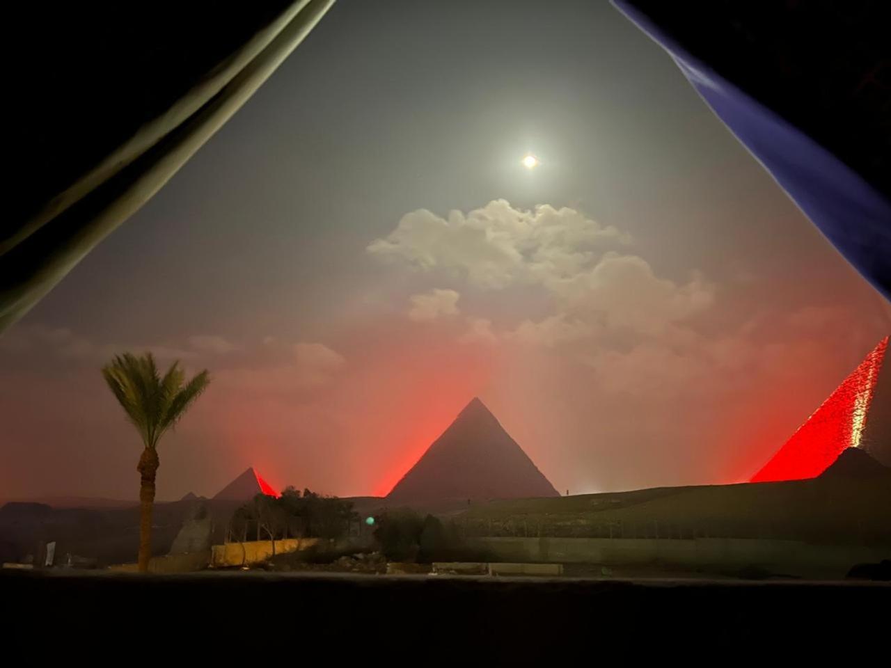 Kemet Pyramids Room View Cairo Exterior foto
