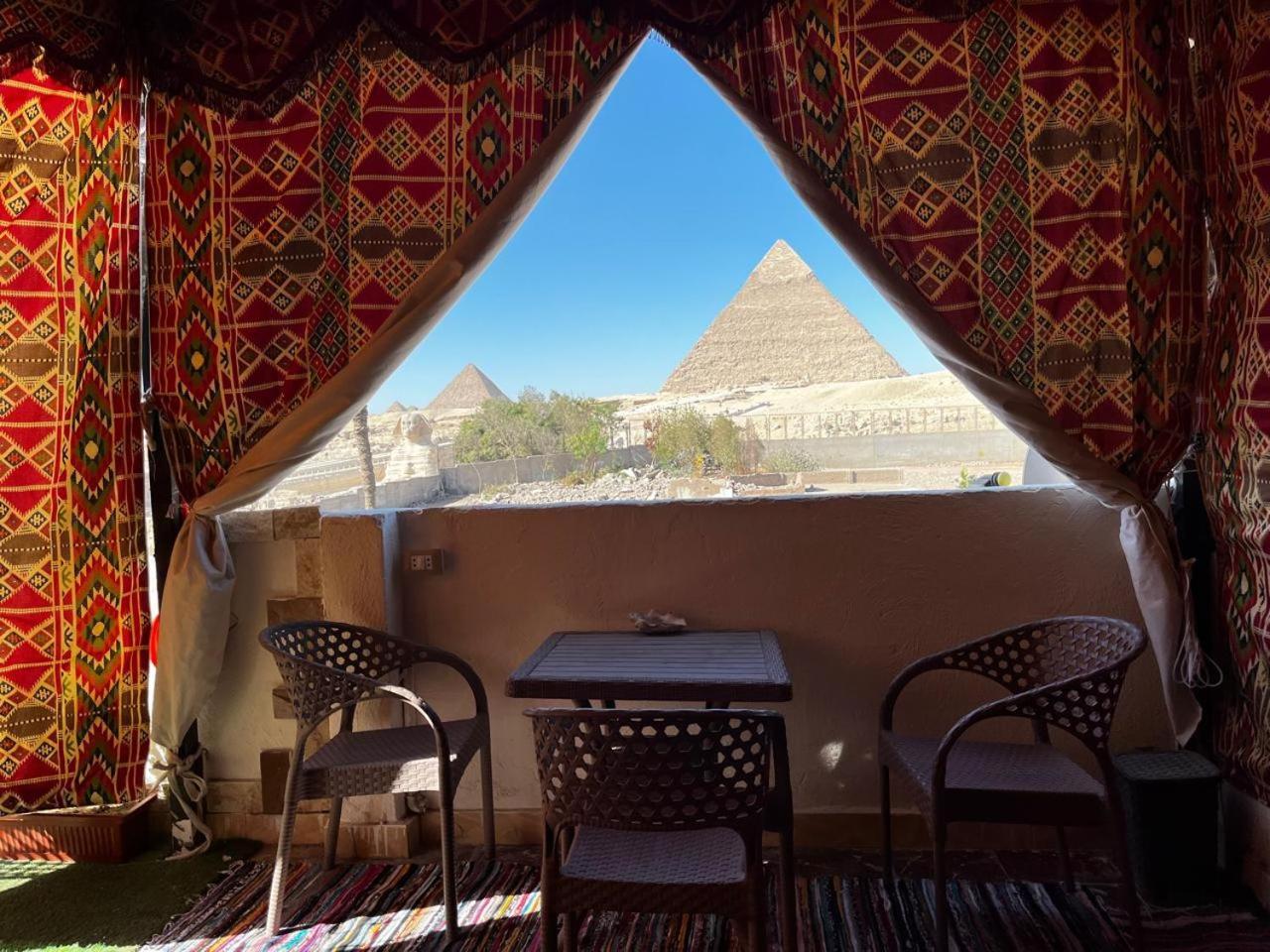 Kemet Pyramids Room View Cairo Exterior foto