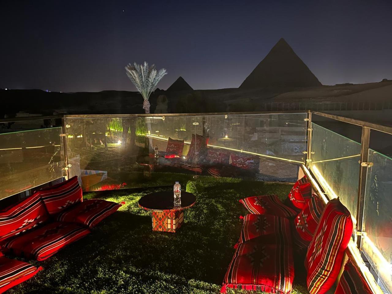 Kemet Pyramids Room View Cairo Exterior foto