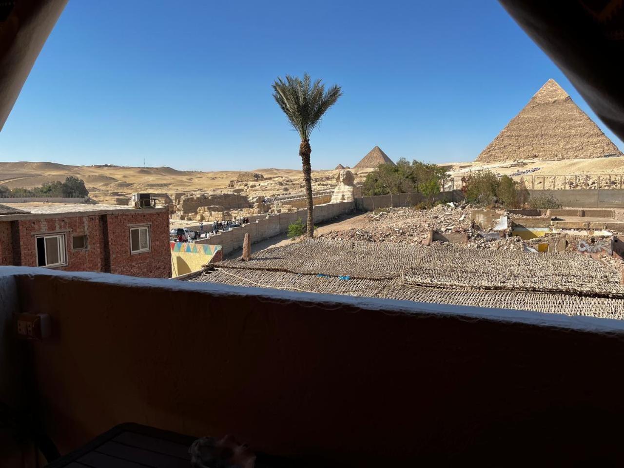 Kemet Pyramids Room View Cairo Exterior foto