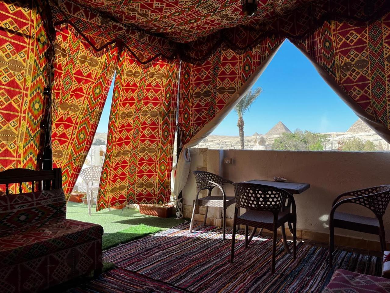 Kemet Pyramids Room View Cairo Exterior foto