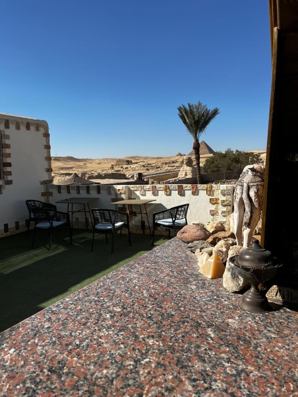 Kemet Pyramids Room View Cairo Exterior foto